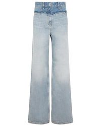 Givenchy - Wide-Leg Vintage Effect Jeans For - Lyst