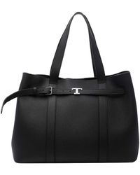 Tod's - Medium Leather Hobo Bag - Lyst