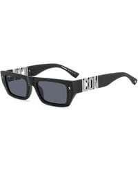 DSquared² - Dsq Icon Wayfarer Sunglasses - Lyst