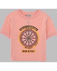 Dolce & Gabbana - Dolce & Gabbana T-Shirt Manica Corta - Lyst