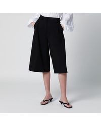 Thelatest - Cotton Dakota Bermuda Shorts - Lyst