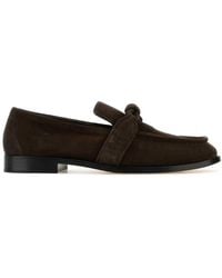 Bottega Veneta - Suede Astaire Loafers - Lyst