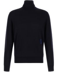 Dolce & Gabbana - Dolce & Gabbana Virgin Wool Turtleneck Sweater - Lyst