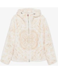 CASABLANCA - Faux Fur Hoodie With Hood - Lyst