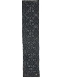 CASABLANCA - Monogram "Fluffy" Scarf - Lyst