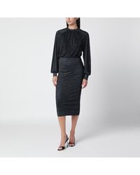 Isabel Marant - Lurex Jersey Midi Dress - Lyst