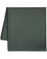 Saint Laurent - Sciarpa Jacquard - Lyst