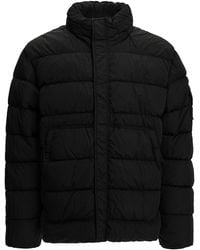 C.P. Company - C.P.Company "Chrome-R" Short Down Jacket - Lyst