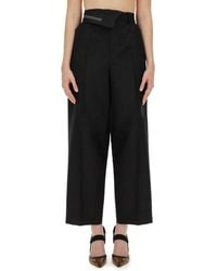 Fendi - Pants With Asymmetrical Waist - Lyst