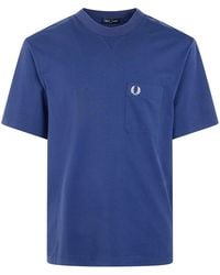Fred Perry - Washed T-Shirt - Lyst