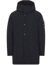 Stone Island - Padded Long Parka - Lyst