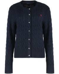 Polo Ralph Lauren - Sweater With Cable Knit - Lyst