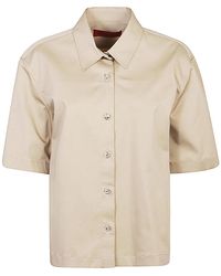 THE LATEST - Ben Cotton Shirt - Lyst