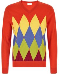 Ballantyne - Argyle Sweater - Lyst
