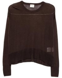 Closed - Wool Crewneck Sweater - Lyst
