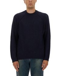 Woolrich - Classic Crew Neck Choker With Ribbed Details - Lyst