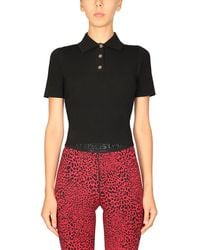 MICHAEL Michael Kors - Polo Shirt With Logo Buttons - Lyst