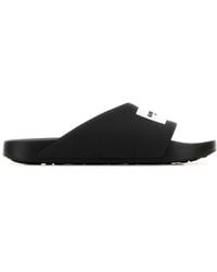 Givenchy - Label Slide Flat Sandal - Lyst