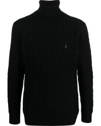 Polo Ralph Lauren - Cotton Roll Neck Sweater - Lyst
