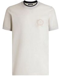 Dolce & Gabbana - Dolce & Gabbana Technical Pique T-Shirt - Lyst