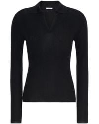 Max Mara - Gergo Cashmere And Silk Polo Shirt - Lyst