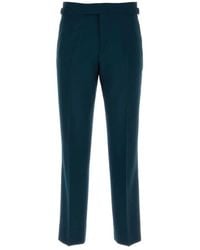Vivienne Westwood - Petrol Wool Sang Pant - Lyst