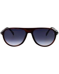 David Beckham - Horn Acetate Sunglasses - Lyst