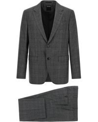 ZEGNA - Square Flannel Dress - Lyst