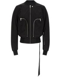 Rick Owens - Bomber Jacket Cotton - Lyst
