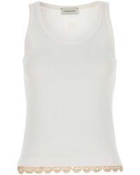 Magda Butrym - Stretch Cotton Tank Top - Lyst