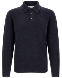 Roberto Collina - Cashmere And Silk Polo Shirt - Lyst