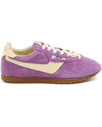 Autry - Windspin Low Suede Leather Sneakers - Lyst