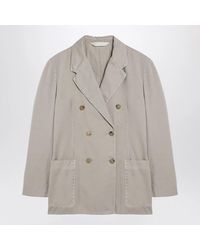 Palm Angels - Double-Breasted Cotton Jacket - Lyst