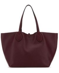 Gucci - Burgundy Leather Reversible Shopping Bag - Lyst