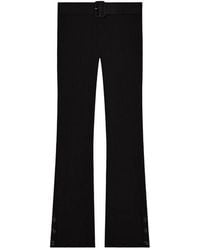 Courreges - Ribbed Knitted Trousers - Lyst