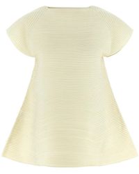 Issey Miyake - 'Corrugated Knit' Dress - Lyst