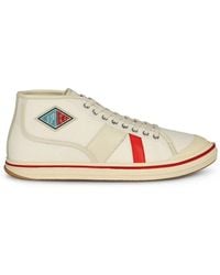 Bottega Veneta - Eliot Mid-Top Sneakers - Lyst