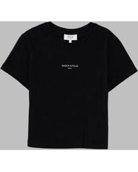 Maison Kitsuné - Maison Kitsuné T-Shirt Con Logo - Lyst