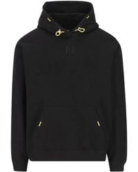 Fendi - Cotton Hooded Sweatshirt - Lyst