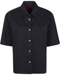 THE LATEST - Ben Cotton Shirt - Lyst