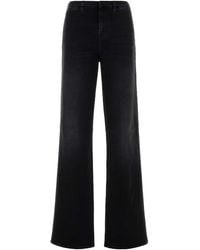 Gucci - Stretch Denim With Web - Lyst
