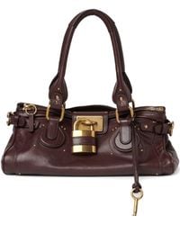 Chloé - Paddington Leather Tote Bag - Lyst