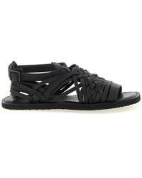 Yohji Yamamoto - Braided Leather Sandals - Lyst