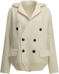 Sacai - Double-Breasted Blazer - Lyst