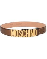 Moschino - Cintura Con Logo - Lyst