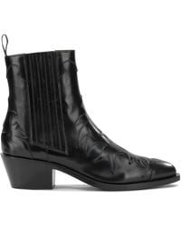 Sartore - "Parma 45 Mm" Cowboy Ankle Boots - Lyst