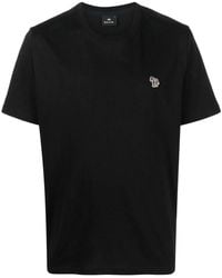 Paul Smith - Zebra Organic Cotton T-Shirt - Lyst