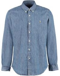 Polo Ralph Lauren - Shirt Cotton - Lyst