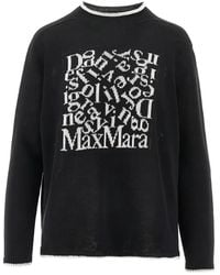 Max Mara - S Max Mara Smmattore Linen Sweater - Lyst