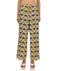 Max Mara - S Max Mara Silk Pants Timec - Lyst